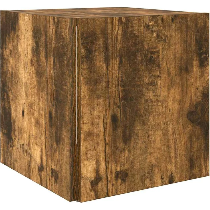 Beistelltisch | Couchtisch Räuchereiche 33x33x34,5 cm Holzwerkstoff – Bild 6