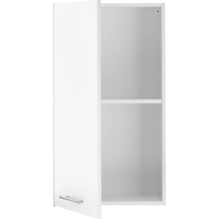 XORA 'PRIMUS' Küchenschrank Hängeschrank, Holznachbildung weiß, 50 x 90 x 31 cm, mit Drehtür – Bild 2