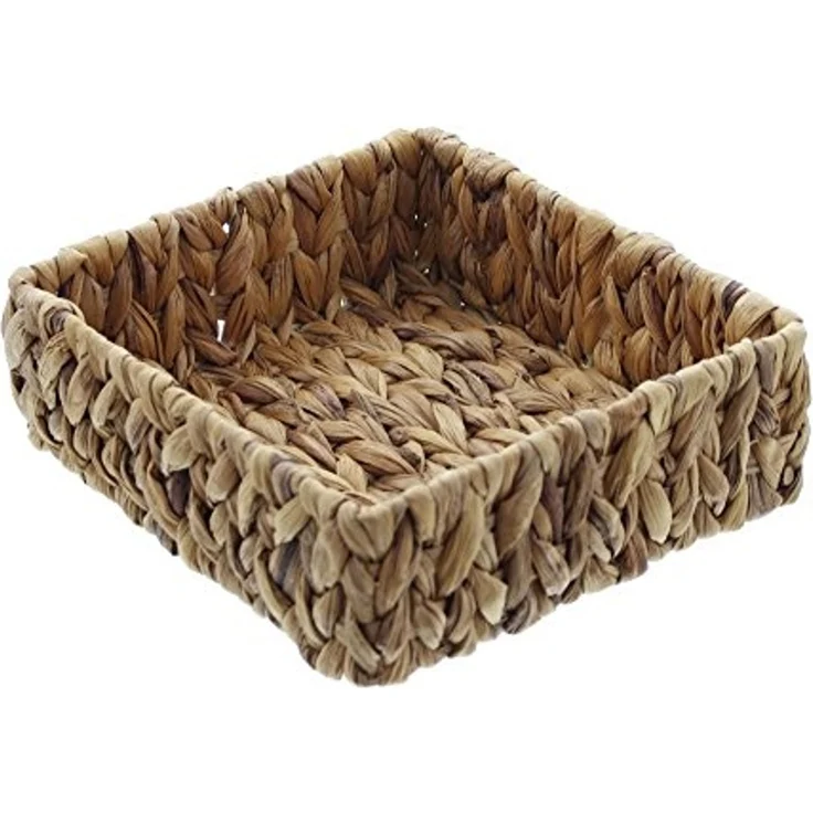 Schale eckig Deko Aufbewahrung Obstschale Tisch Korb Obstkorb 23cm – Bild 1