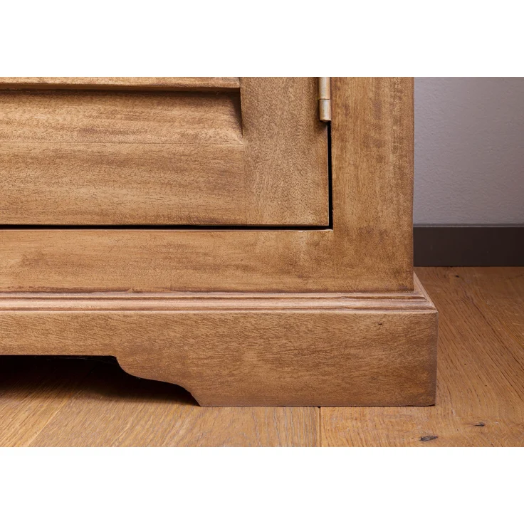 Highboard Mango 160x45x142 beige geölt TOULOUSE #15 – Bild 7