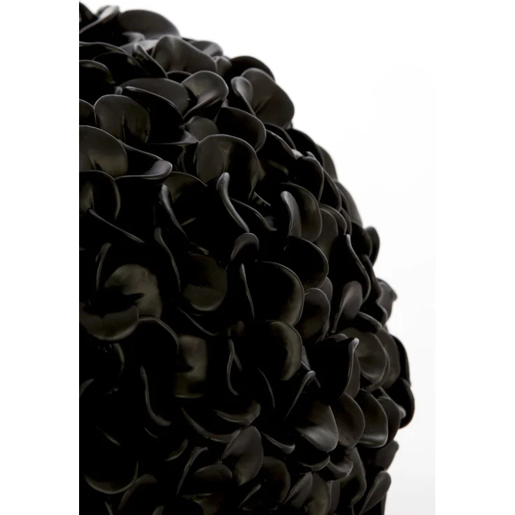 Light&Living 'PHYLIA' Vase, Kunststoff schwarz, 38 x 23 x 38 cm, runde Form – Bild 2