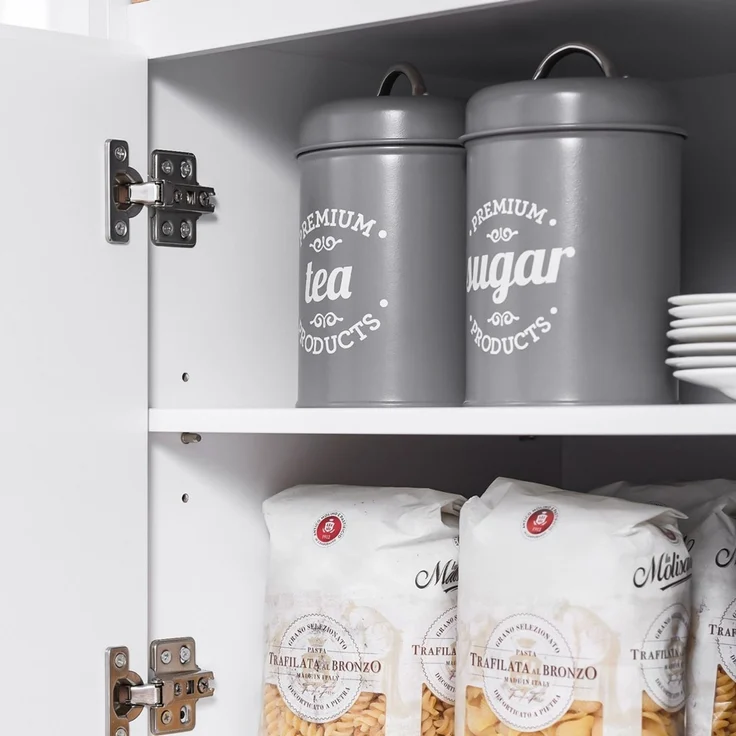 SoBuy FKW123-WN Küchenwagen, MDF, Lackiert, Weiß, 72 x 84 x 42 cm – Bild 7