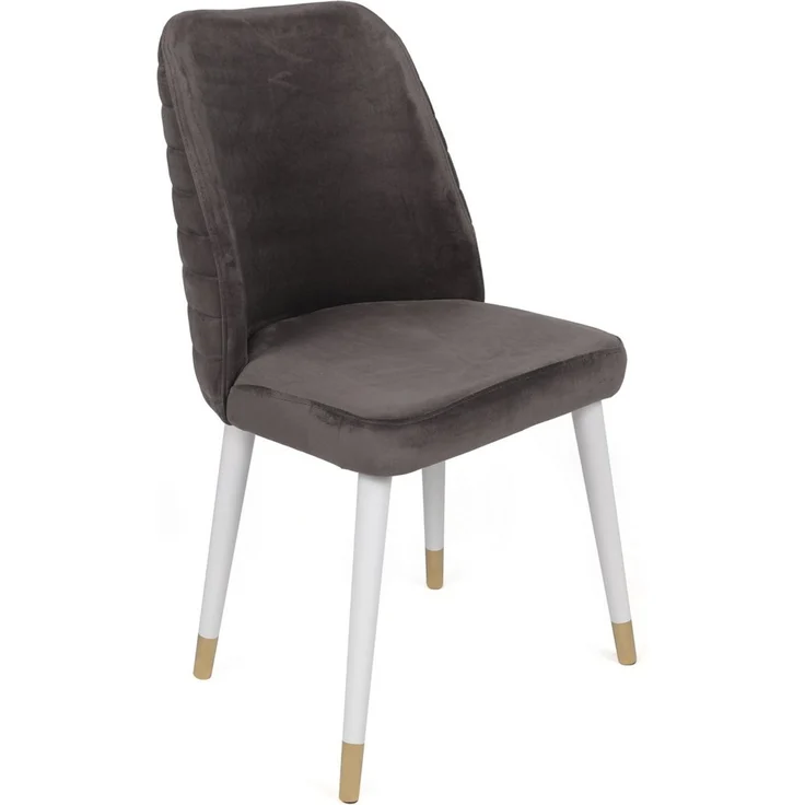 Skye Decor 'Hugo-401 V2' Stuhlset (2-teilig), Anthrazit / Weiß, 50 x 90 x 49 cm – Bild 2