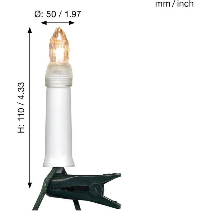 Best Season 410-55 Kerzenkette outdoor, 16-teilig – Bild 3