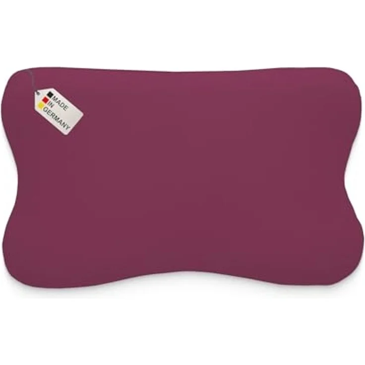 DUKAL Kissenbezug passend für Blackroll Recovery Pillow und weitere, 100% Baumwolle, (1 Stück), aus hochwertigem Doppel-Jersey, mit Reißverschluss, Made in Germany – Bild 1