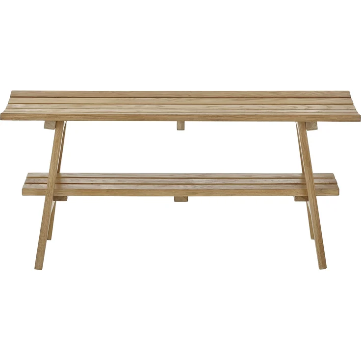 Garderoben-Set >BANTRY< (3-tlg.) in Eiche, Massivholz - 100x170x36cm (BxHxT) – Bild 6