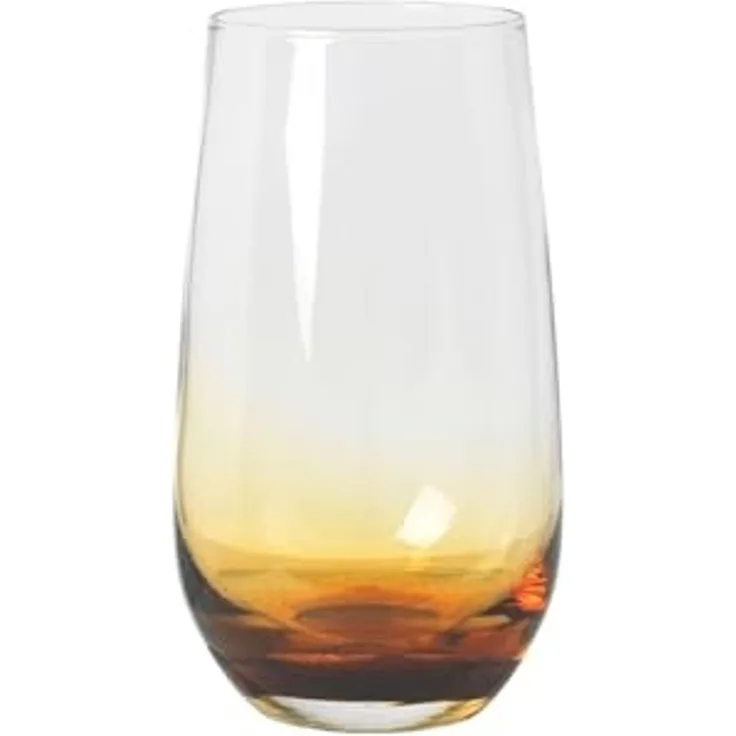 Broste Copenhagen AMBER Trinkglas caramel 0,55 l