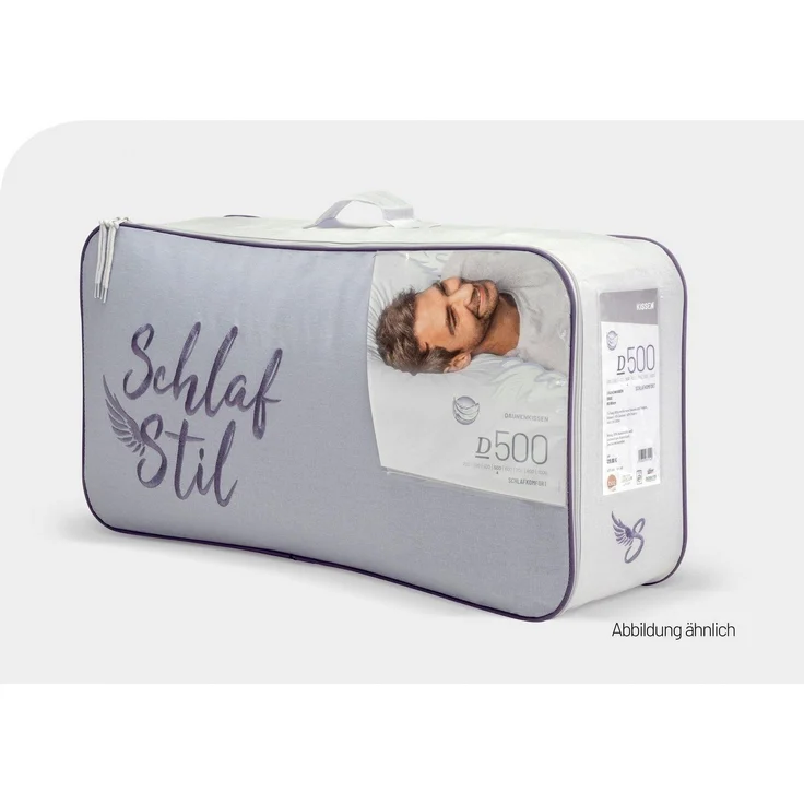 Schlafstil Nackenstützkissen S800 V, Füllung: Visco Premium Schaum RG 65, Bezug: Polyester & Tencel, Druckentlastend – Bild 2