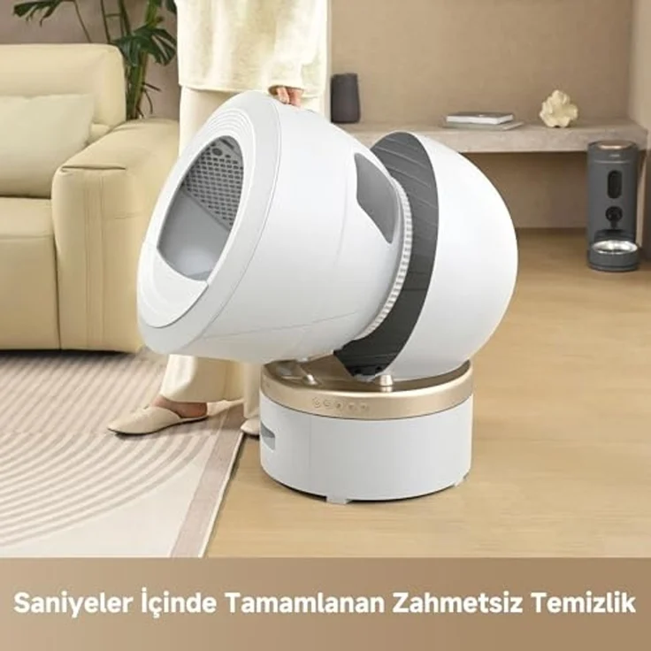 Mova MeowgicPod LR10 Prime Intelligente Katzentoilette Selbstreinigend – Bild 6