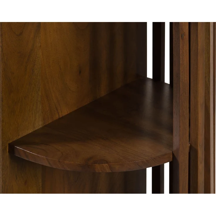 Highboard Akazie 100x40x118 natur lackiert MADRID #60 – Bild 3