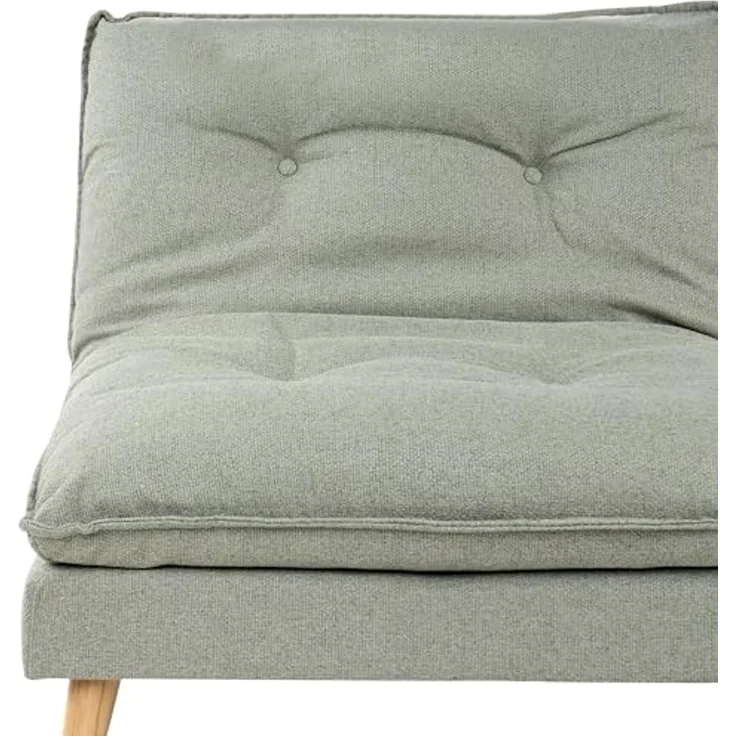 Schlafsofa 3-Sitzer YILA Stoff Grün – Bild 7