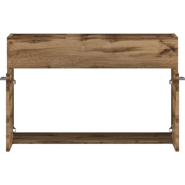 Badplaats Waschbeckenunterschrank Colorado 80x46 cm Eiche - Hängender Badezimmerschrank mit 2 Schubladen – Bild 6
