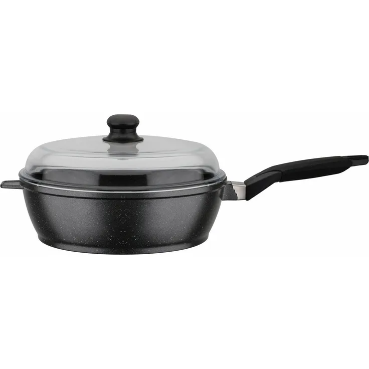 GSW Schmorpfanne Titanium Granit, Aluminiumguss (1-tlg), Induktion