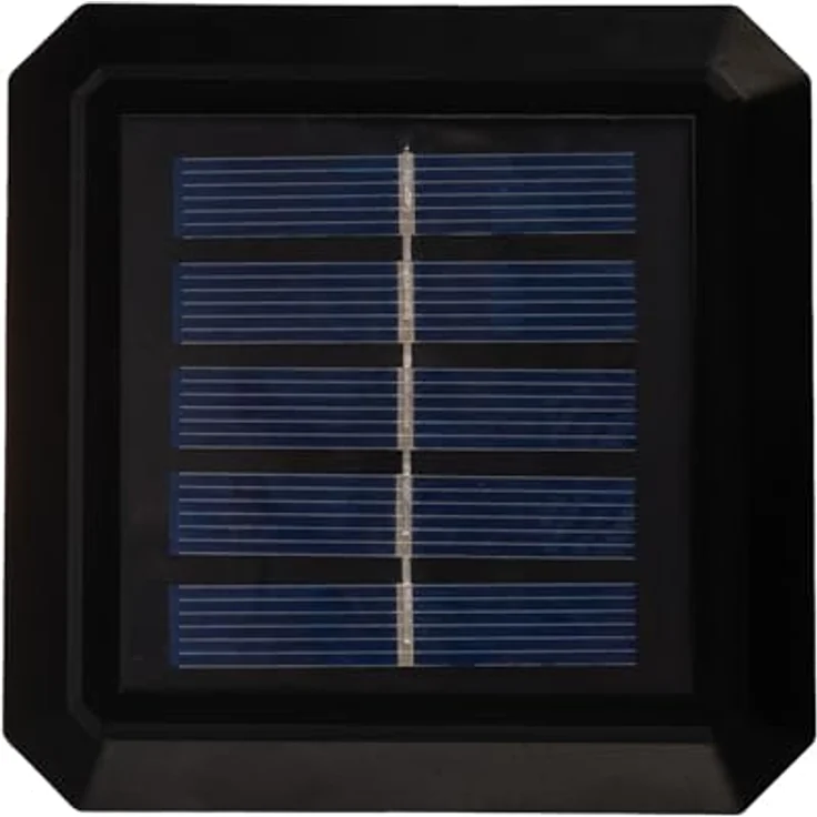 Green Blue LED-Solarleuchte GB127 WW für Pfosten, Warmweiß 3200K, Dämmerungssensor, kabellose Montage, 81 x 81 x 60 mm – Bild 3