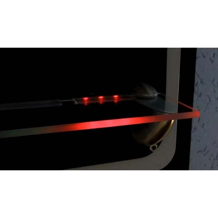 QLS LED Unterbauleuchte Weiß 12V mit Fernbedienung 16 Farben Dimmbar, LED fest integriert, Set Glaskantenbeleuchtung SMD 5050 RGB – Bild 7