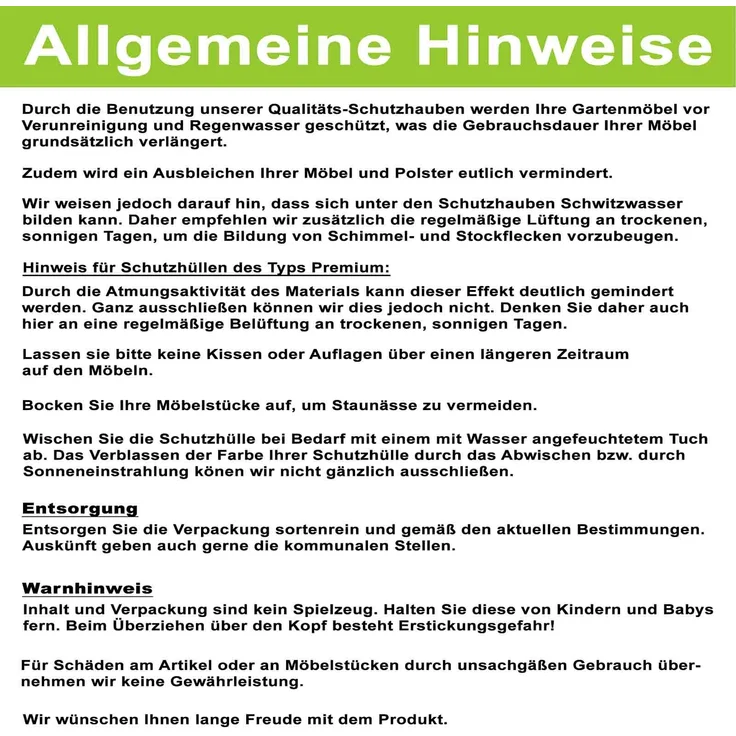 Gartenstuhl Auflagentasche Polster Aufbewahrung Schutzhülle Sitzauflagen – Bild 7