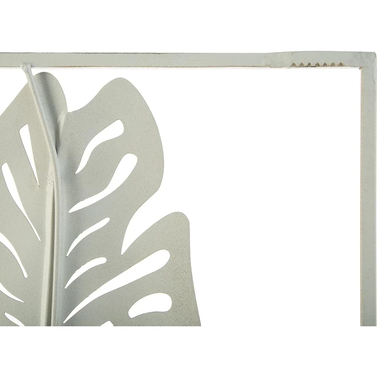 Wandobjekt Blatt PALLADIUM Metall 90 cm Gold – Bild 5