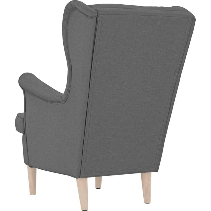 vidaXL Sessel Dunkelgrau 74x84x100 cm Stoff 4016896 – Bild 6
