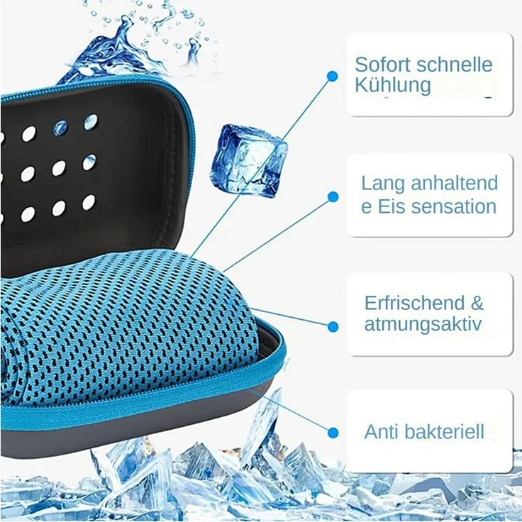 Diwzbyn Sporthandtuch Kühltuch Mit Aufbewahrungsbox,Kühlendes Handtuch, (5-St), Kühltücher Für Den Nacken,Cooling Towel,Schnelltrocknende Kühlhandtuch – Bild 4
