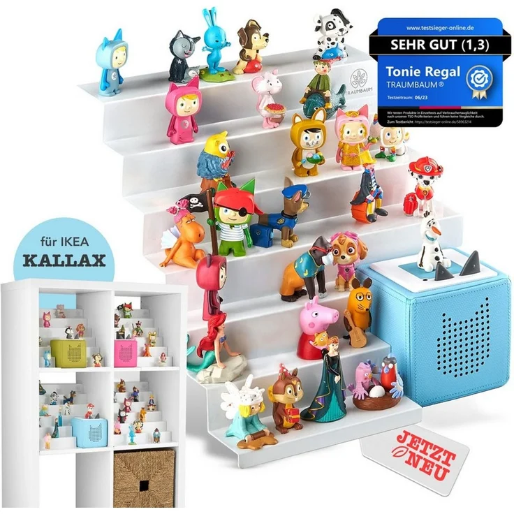 Traumbaum® Tonie Regal als Einsatz für Ikea Kallax | Tonie Box Aussparung [Rechts] – Bild 1