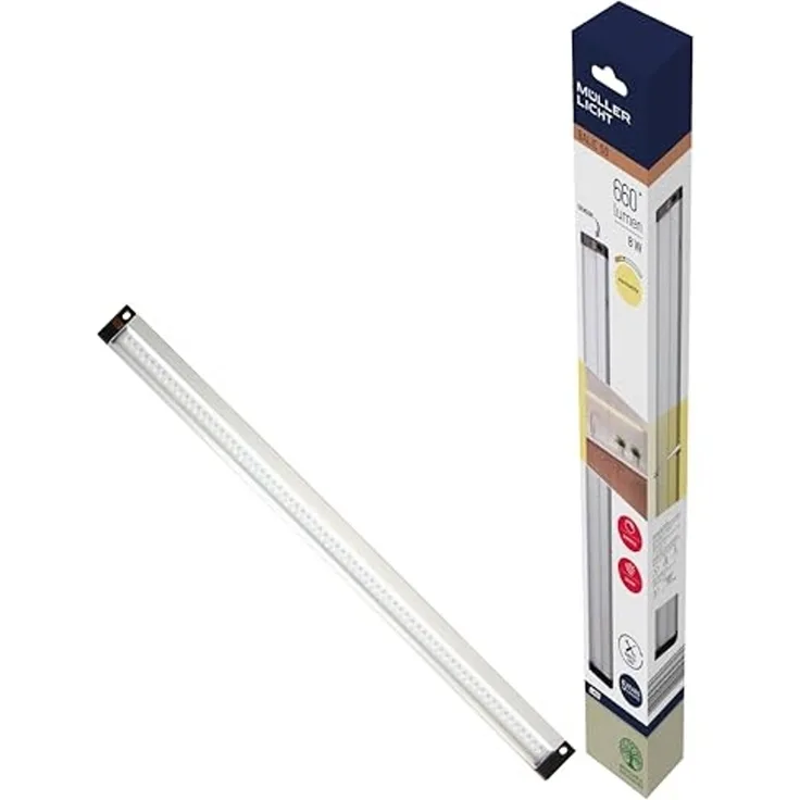 LED-Möbelunterbauleuchte 8W, 600 lm 3000K 500 mm