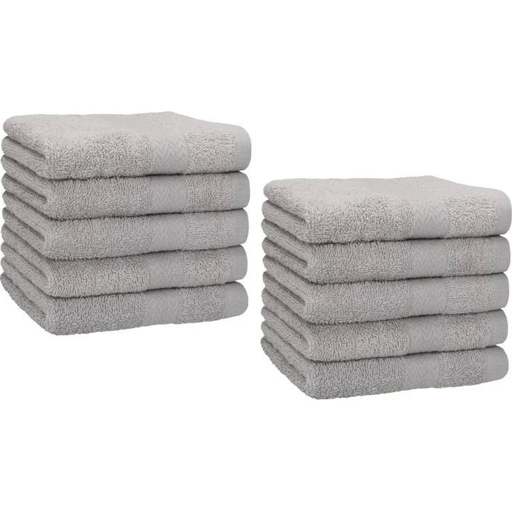 Betz Seiftuch 10 Stück Premium 100% Baumwolle Seiflappen-Set 30x30 cm