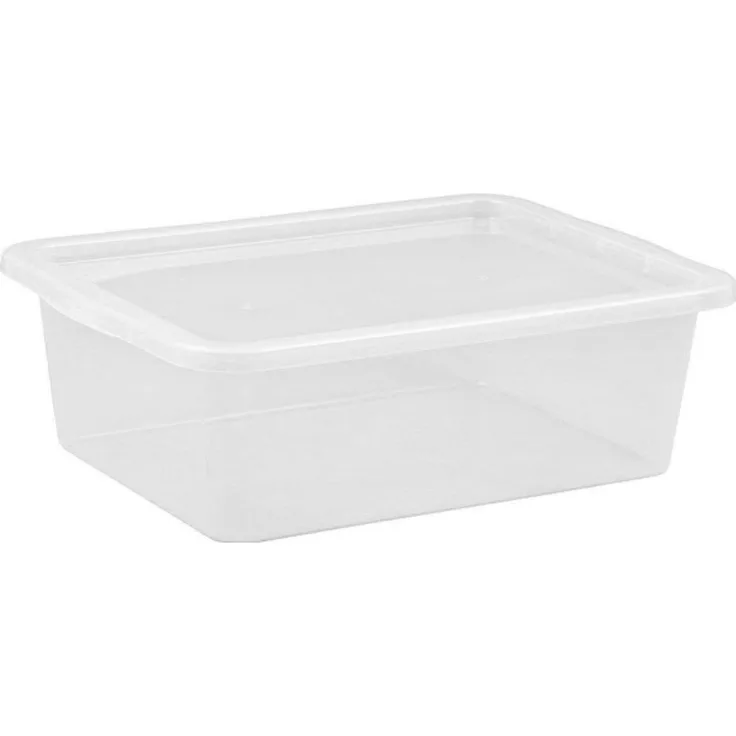 Aufbewahrungsbox Basic 30L niedrig mit Vakuum