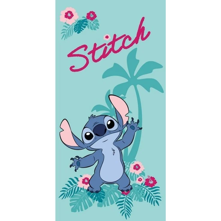 Lilo & Stitch Badetuch Lilo & Stich Frottee Badetuch Größe: 70 x 140 cm 100% Polyester, (1-St), 100% Polyester – Bild 2