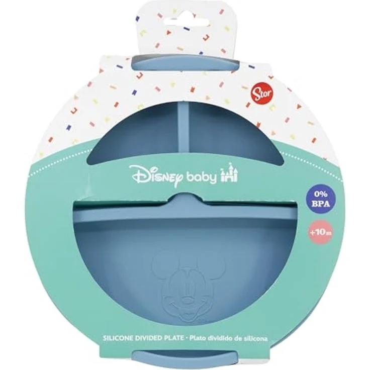 Baby Silikonteller Mickey Mouse BABY – Bild 3