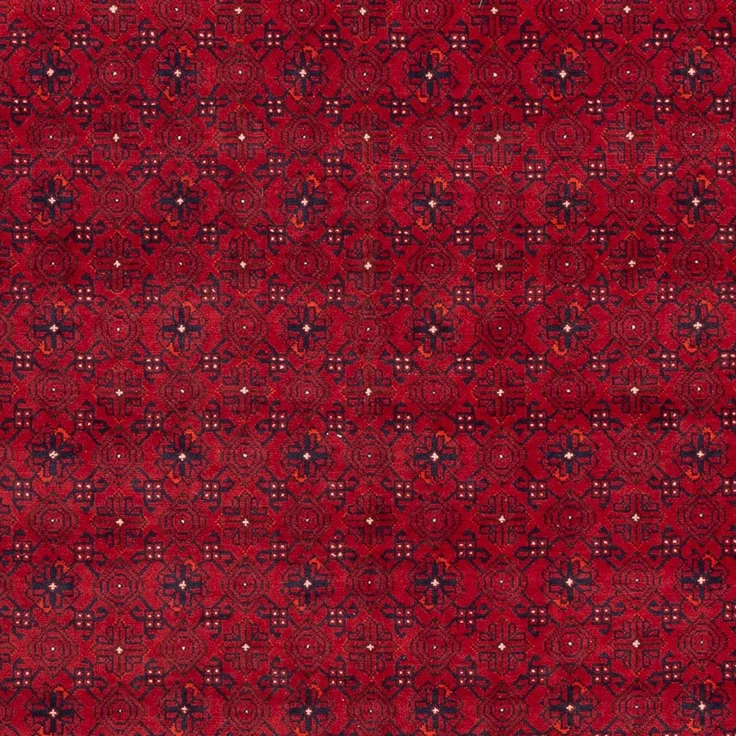Afghan Teppich - 296 x 193 cm - rot – Bild 2