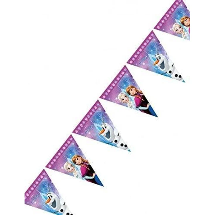 Procos 86921 Filare Wimpelkette Disney Frozen Northern Lights, mehrfar – Bild 2