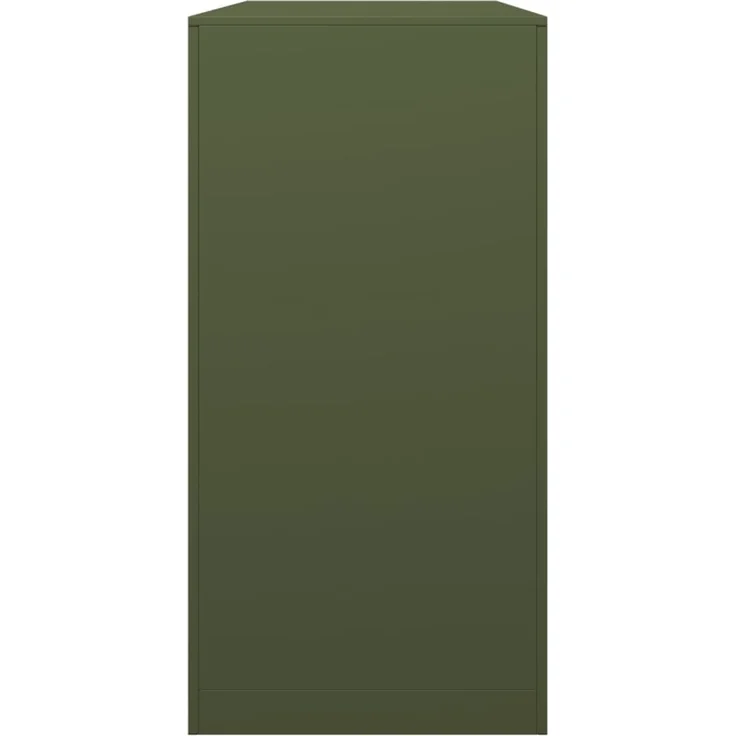 vidaXL Brennholzregal Grün 100x40x80 cm Stahl 850978 – Bild 4