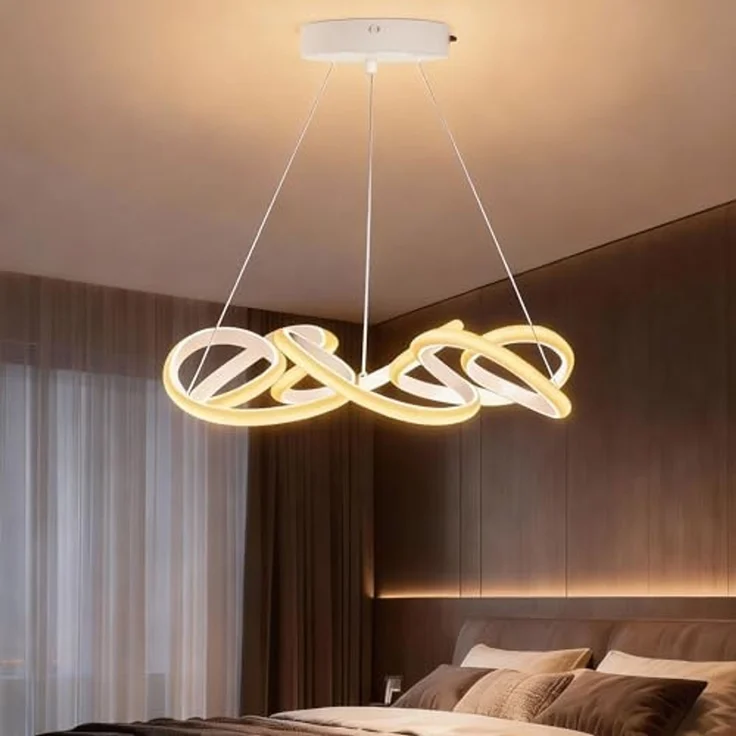 Mai & Mai Pendelleuchte Pendellampe LED-Hängelampe stufenlos dimmbar 67W Alivetta25040, LED-Pendellampe – Bild 1