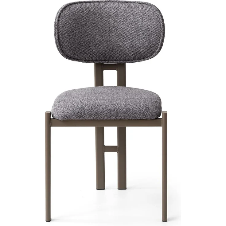 Skye Decor 'Muriz - 4965' Stuhlset (2-teilig), Dunkelgrau / Cappuccino, 43 x 83 x 47,5 cm – Bild 2