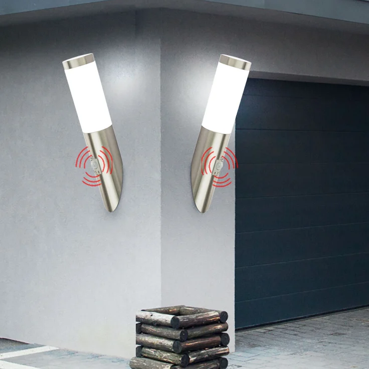 2x LED Wandleuchte mit Sensor für den Außenbereich BOSTON – Bild 6