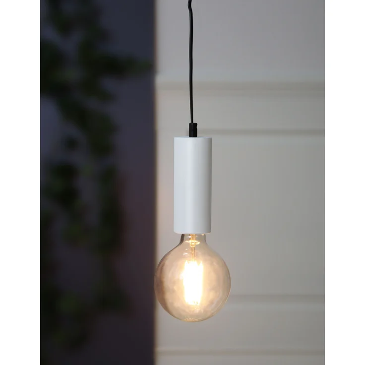 Hängeleuchte "Tub", E27, Schalter, weiss