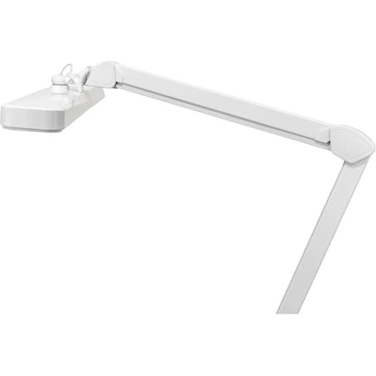 Semplix LED Arbeits-Tischlampe weiß (324 LED/ dimmbar in 5 Stufen/ Tischklemme) – Bild 3
