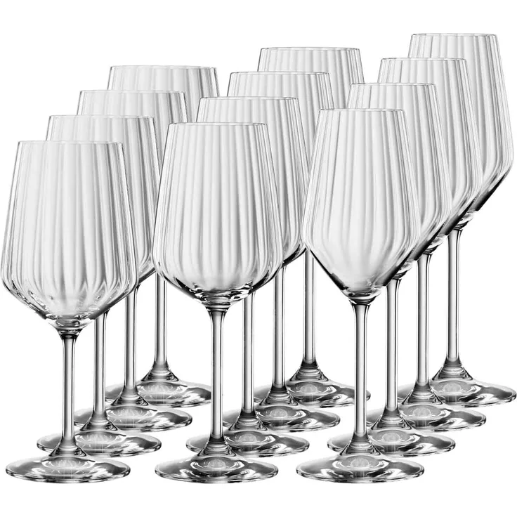 Spiegelau Lifestyle Wein- & Champagnergläser-Set 12-teilig