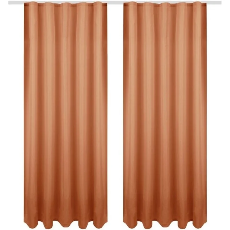 Bestlivings Gardine "Ellen" mit Universalband (2 St), Kräuselband, blickdicht, in moderner Satin-Optik, einfarbig, modern, waschbar bei 30°C – Bild 4