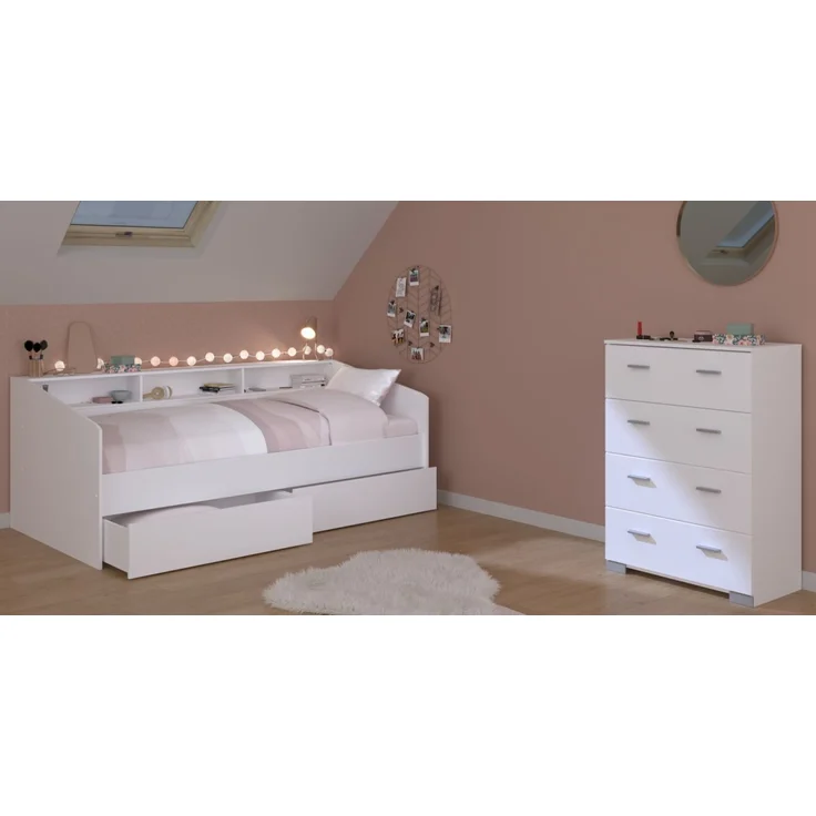 Parisot Kinderzimmer und Jugendzimmer Sleep in weiß Set 2-tlg. – Bild 2