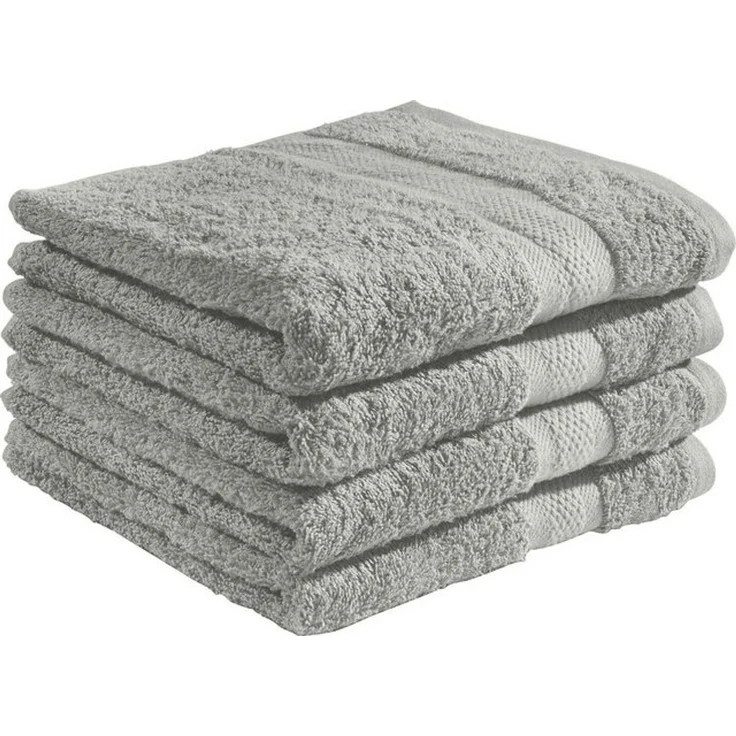 REDBEST Duschtuch Duschtuch "Chicago" 4er-Pack, Frottier (4-St), Walk-Frottier Uni – Bild 4