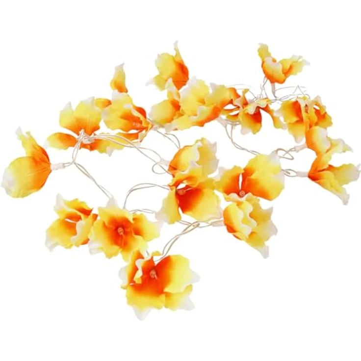 Guru-Shop LED-Lichterkette Exotische Blüten LED Lichterkette Chiang Mai 20. . – Bild 2