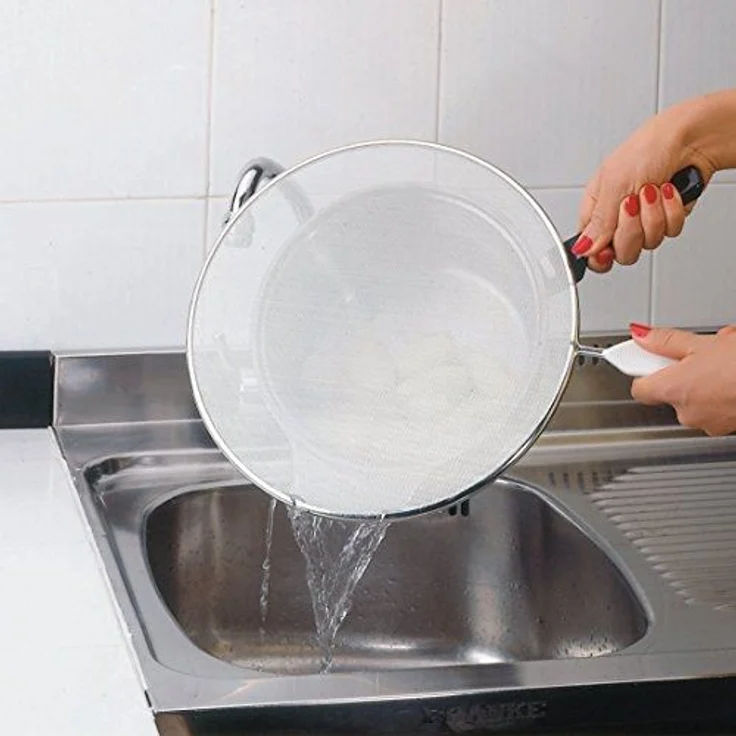 METALTEX 206126080 Fritto Spritzschutz 26 cm, verzinnt – Bild 3