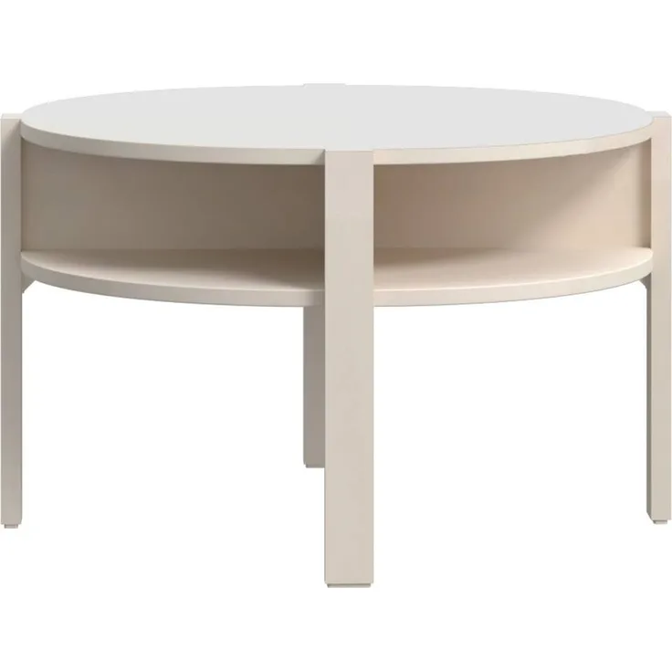 Couchtisch TOBAGO rund Ø 75 cm Sandfarben, von Forte