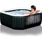 Intex Pure Spa Octagon Bubble Jet mit Salzwassersystem Ø201x71 cm Außenwhirlpools