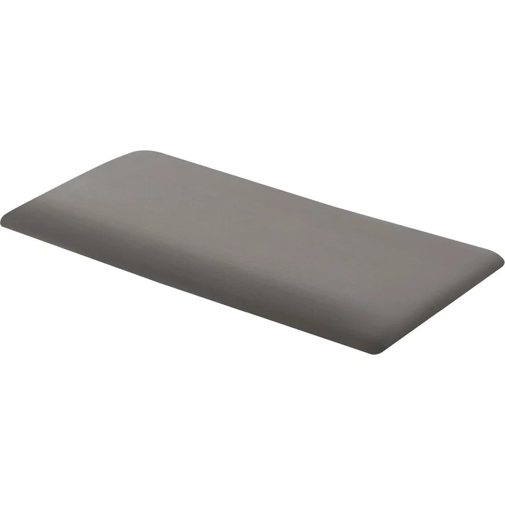 Wandkissenset Carpino 3-tlg. Samt 60x30 cm Dunkelgrau [neu. haus] – Bild 2