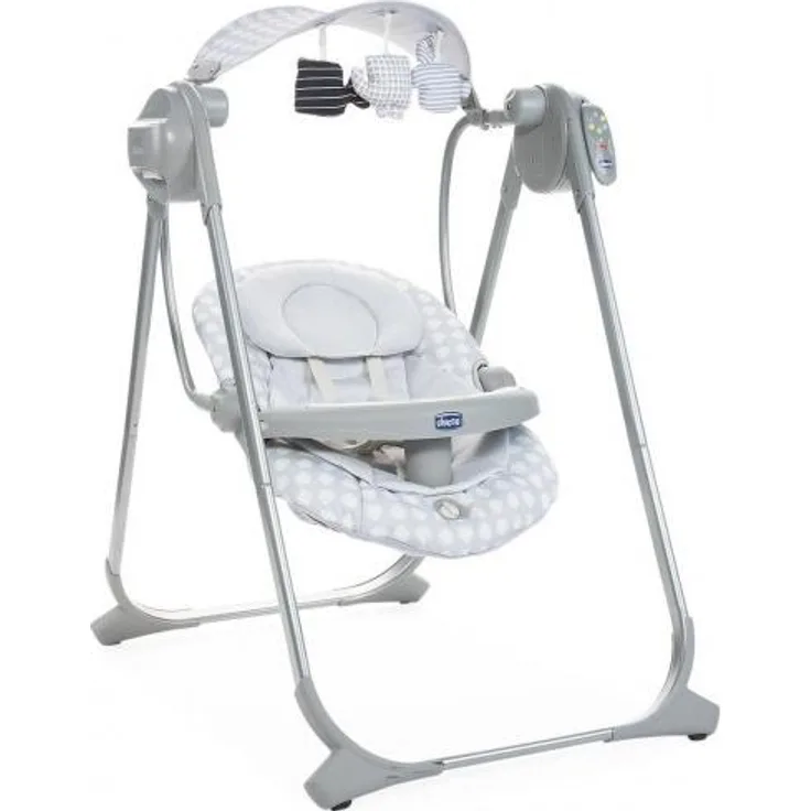 Schaukelstuhl Polly Swing Up junior polyester weiß