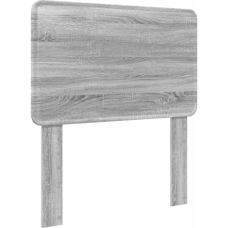 vidaXL Bettrahmen Graues Sonoma 90 x 190 cm Massives Kiefernholz 3412547 – Bild 5