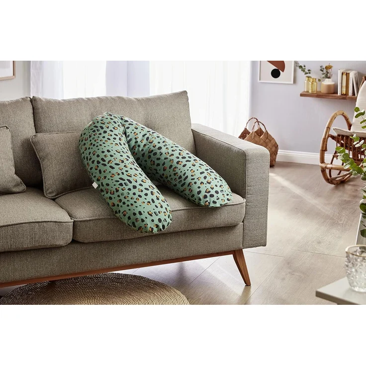 Stillkissen Set Multi + Keil Leopard, mehrfarbig – Bild 4