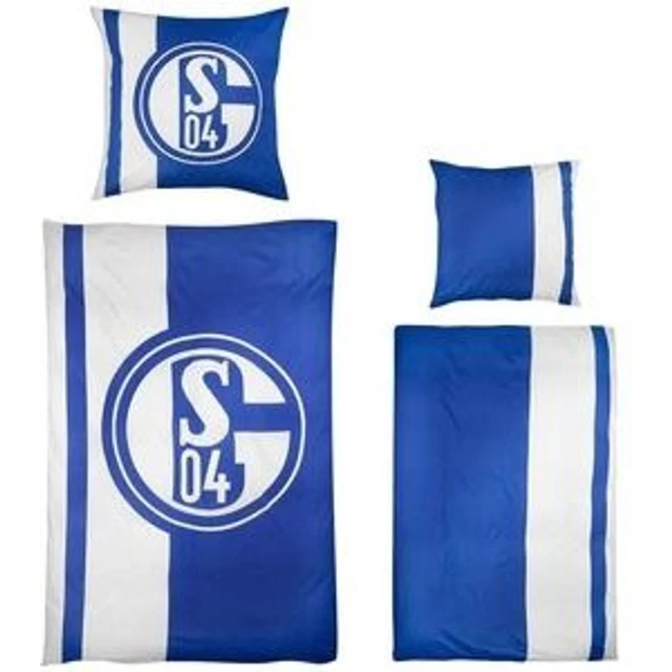FC Schalke 04 Bettwäsche Bettwäsche Wende, Renforcé, 2 teilig – Bild 6